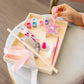 Melissa & Doug Created By Me! Paint & Decorate Your Own Wooden Princess Wand Craft Kit, Pink - Princess Crafts Great For Rainy D