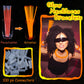Ilhsty 100 Pcs 8'' Orange Glow Sticks Glow In The Dark Party Favors Supplies Bright Glowsticks Necklaces Bulk For Christmas Hall