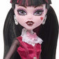 Monster High Draculaura Reproduction Doll Wearing Original Fashion & Shoes With Pet, Display Stand & Accessories, 10-5-Inch Collectible Toy