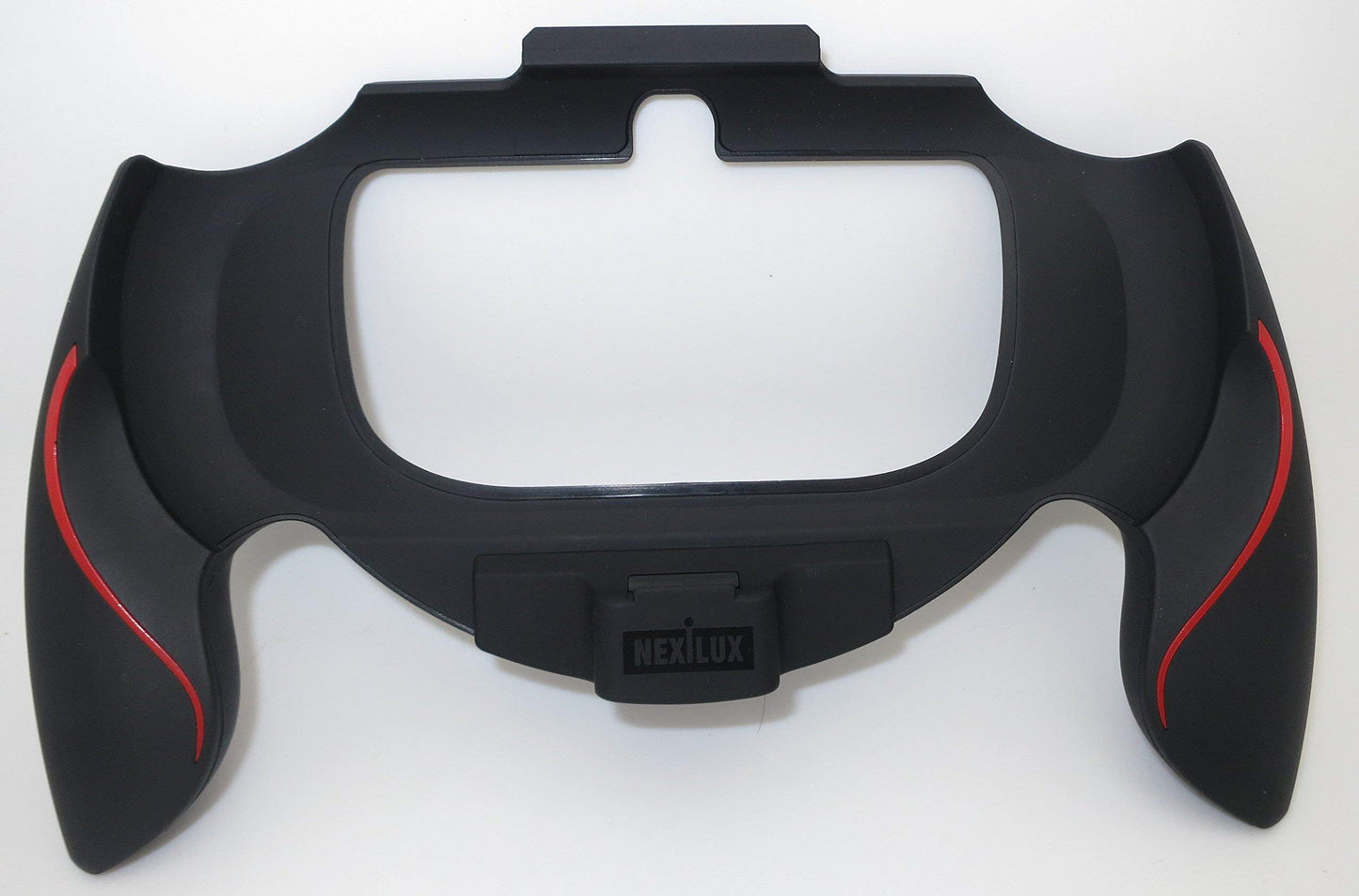 NEXiLUX Handgrip for PS VITA 1000 Series - Black - Durable Plastic - Model NXL-PSV01R
