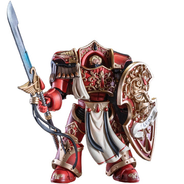 Beerise Joytoy 1/18 Action Figures - Warhammer The Horus Heresy Blood Angels Crimson Paladins Squad Crimson Exemplar - 6,Classic