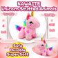 Light Pink Unicorn Stuffed Animals, Kawaii Plushies For Girls And Boys, Soft Unicorn Mini Plush Toys Key Chains, Fun And Cuddly