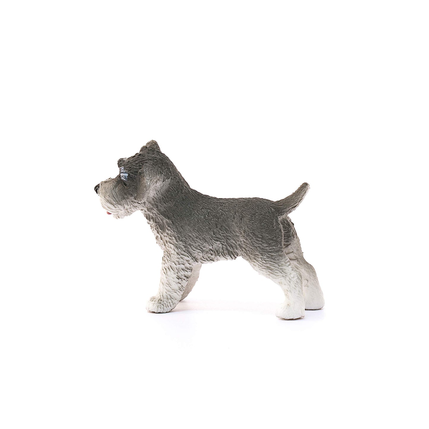 Schleich Farm World, Realistic Cute Dog Toys For Kids Ages 3 And Above, Miniature Schnauzer Toy Figurine