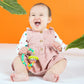 Bright Starts Little Shakers 6Pc Gift Set, Easy-Grasp Oball Technology, Baby Rattles, Balls And Teethers, On-The-Go Toys, Lightweight, Unisex, Newborn+