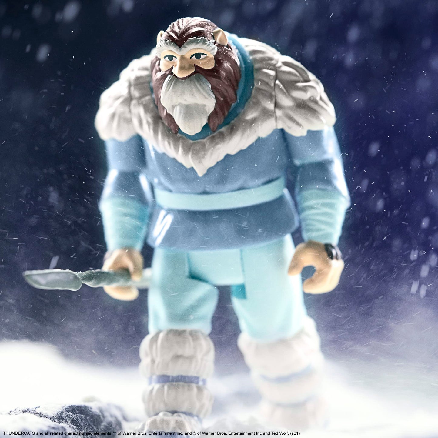Super7 Thundercats Snowman Of Hook Mountain - 4' Thundercats Action Figure With Accessories Classic Tv Show Collectibles And Retro Toys