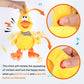 Cuteoy 13' Quacking Duck Musical Stuffed Animal Plushies Walking Singing Waving Electronic Interactive Plush Toy For Kids Boys Easter