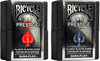 Bicycle Prestige Waterproof Plastic Playing Cards, Red And Blue 2 Pack
