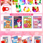 Valentines Day Gifts for Kids 28 Pack Valentines Cards with Prefilled 7 Shapes Led Light Up Rings Bulk Party Favors Toys for Kid