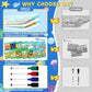 Preschool Learning Activities, Search And Find Books For Kids Ages 3,4,5,6, Montessori Busy Book For Toddlers, Educational Trave