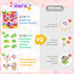 GirlsHome 300+PCS Fabric Flower Bouquets Toys, DIY Flower Crafts Kits for Kids, Arts and Crafts for Kids Ages 6-8 Girls, Flower