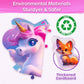 Synarry Unicorn Floor Puzzles For Kids Ages 4-6, Large 45 Piece Floor Puzzles For Kids Ages 4-8, Puzzles For Toddlers 2-4, Unico
