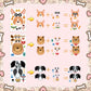 Dorgua Make-A-Face Sticker Set, Make A Dogs Stickers For Kids Dog Lover, Diy Craft Stickers Face Stickers Decor, Make Your Own D