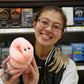 GIANTmicrobes Pox Plush - Pink Textile Medical Gift for Doctors & Nurses, One Size, Model 890242000216