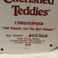 Cherished Teddies ''Christopher''--Old Friends Are The Best Friends
