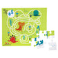Cocomoco Kids Dinosaur Puzzle For Kids 30 Pieces Jigsaw Puzzle, Educational Learning Toy And Return Gift For Ages 27 Year Old B