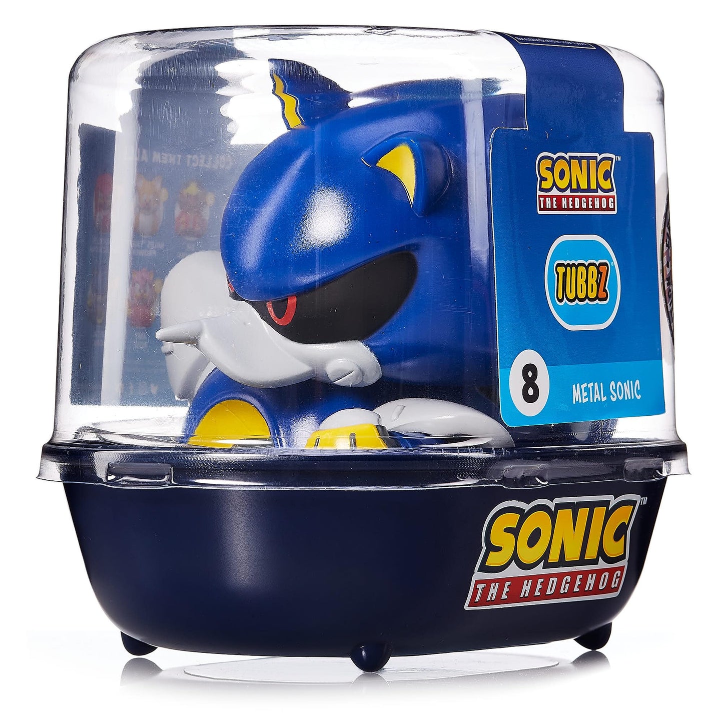 TUBBZ First Edition Metal Sonic Collectible Vinyl Rubber Duck Figure - Official Sonic The Hedgehog Merchandise - Action TV, Film