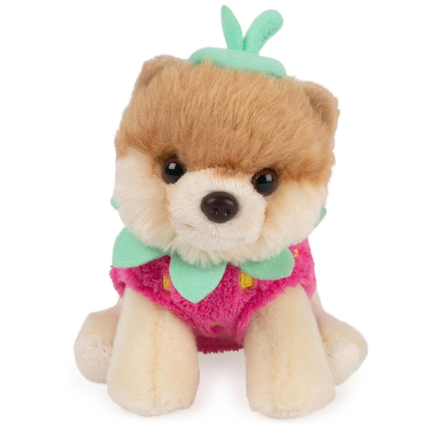 Gund Boo, The Worlds Cutest Dog Strawberry Plush Toy, Pomeranian Stuffed Animal For Ages 1 And Up, Spring Decor, 5