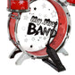 Toy Drum Set For Kids, 7 Piece Set With Bass Drum With Foot Pedal, Tom Drums, Cymbal, Stool And Drumsticks For Toddlers, Boys An