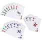 Yellow Mountain Imports Mah Jongg Playing Cards Set - 178 Cards, Indigo, PVC, Model YM-AA003-A
