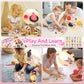 Wakeinsa Toddler Busy Board,Montessori Toys For 1-3 Years Old,Baby Sensory Board,Wooden Learning Toys,Christmas & Birthday Gift For Boys & Girls (Unicorn Busy Board V2)