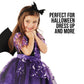 Morph Kids Bat Costume For Girls Halloween Costume Childrens Bat Outfit For Little Girls Dress Up Fun, 4-6 Years