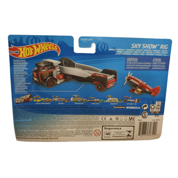Diecast Hotwheels Super Rigs [Sky Show Rig] Detachable Trailer With Airplane Included