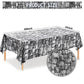 Irenare Stone Wall Tablecloths, Medieval Themed Party Decorations Supplies Disposable Plastic Brick Stone Tablecloth Castle Brick Wall Table Covers For Halloween Birthday Party Favors(3 Pack)