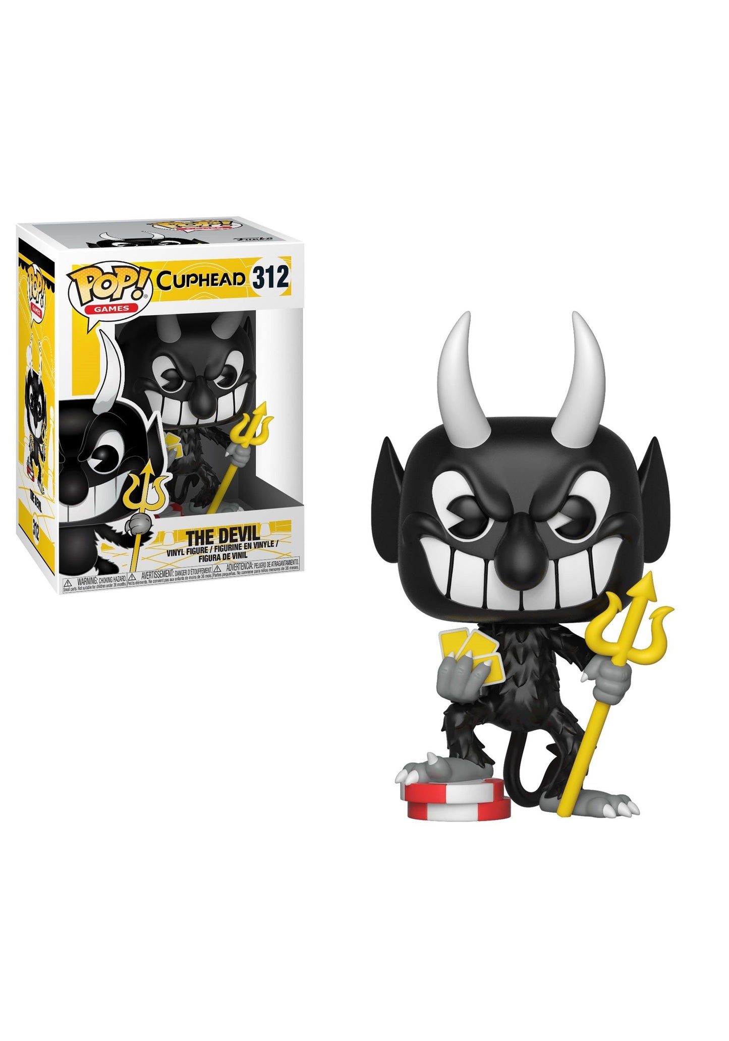 Funko Pop! Games: Cuphead - The Devil Collectible Figure