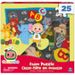 Cocomelon, 25-Piece Jigsaw Foam Squishy Puzzle Abc Best Friends Jj & Animals Musical Show, For Kids Ages 4 And Up