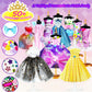 600Pc+ Fashion Designer Kits For Girls, Creativity Diy Arts & Crafts Toys Fashion Design Sketchbook With Mannequins, All In One