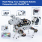 SunFounder PiDog AI Robot Dog Kit for Raspberry Pi 4/3B+/3B/Zero 2W, ChatGPT-4o Enabled with Voice Command & Video Recognition,