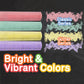 75 PCS Sidewalk Chalk for Kids - 14 Colors, 5 Glitter, Non-Toxic Washable Jumbo Chalks - Bulk Set of Outdoor Paint for Kids and
