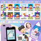 Vimorg Kids Smart Phone Gifts for Girls 6-8 Year Old,Touchscreen Toy Cell Phone with Multi APPs 8G TF Card for Learning Play Chr