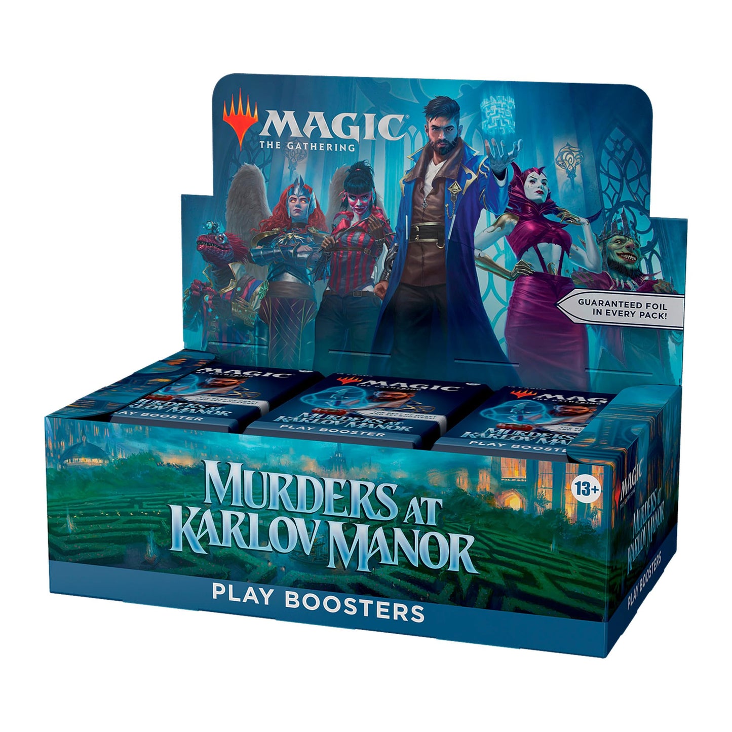 Magic: The Gathering Murders At Karlov Manor Play Booster Box - 36 Packs (504 Magic Cards)