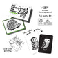 Wee Gallery Black And White Art Flash Cards For Babies, High Contrast Educational Animal Picture Cards, Baby Visual Stimulation, Brain And Memory Development In Infants And Toddlers - Woodland Animals