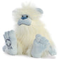 Aurora® Mysterious Fantasy Yeti Stuffed Animal - Mythical Companion - Imaginative Adventures - White 16.5 Inches
