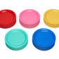American Greetings Rainbow Party Supplies For Graduation, Birthdays And All Occasions, Multicolor Paper Dinner Plates (50-Count)