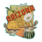 Galison Arizona Mini Shaped Puzzle - 100 Jigsaw Pieces Featuring Art By Bestselling Artist Wendy Gold, Die-Cut Mini Shaped Puzzl