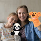 Easfan Puppy Hand Puppet Soft Animal Plush Toy With Movable Mouth Interactive Storytelling Cute Dog Toys Creativity Imagination Christmas Birthday Gifts For Toddlers Kids, Brown