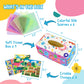 Urmywo Baby Tissue Box Toy - Montessori Baby Toys For 6-12 Months 1 Year Old Boy Girl - Soft Crinkle Sensory Toys For Infant Toddlers - Easter Basket Essentials Stuffers - Baby Boy Girl Gifts