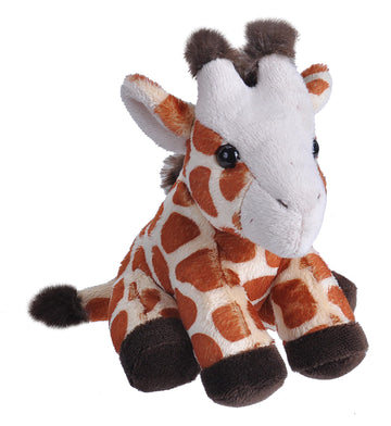 Wild Republic Pocketkins Giraffe Stuffed Animal, Five Inches, Gift For Kids, Plush Toy, Fill Is Spun Recycled Water Bottles