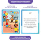 Who What Why Conversation Cards For Kids - Learning Activity For Social Skills, Emotional Intelligence & Critical Thinking - Edu