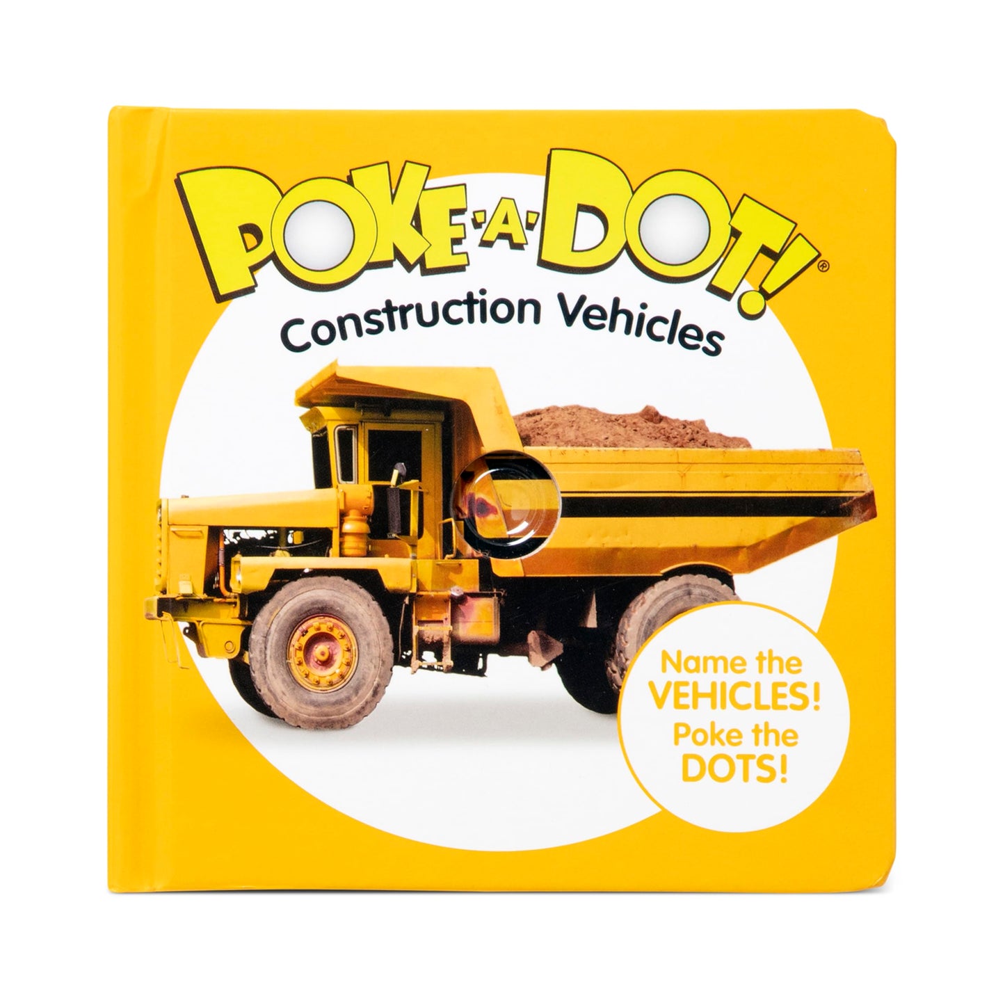 Melissa & Doug 41533 Poke-A-Dot Construction Vehicles | Activity Books | 3+ | Gift For Boy Or Girl