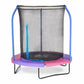 Plum 6 Feet. Springsafe Trampoline And Enclosure With Reversible Spring Pad