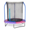 Plum 6 Feet. Springsafe Trampoline And Enclosure With Reversible Spring Pad