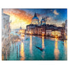MyPuzzle Grand Canal with Gondola at Sunset Venice Italy - enhanced 100 Piece Jigsaw Puzzle for mature-themeds