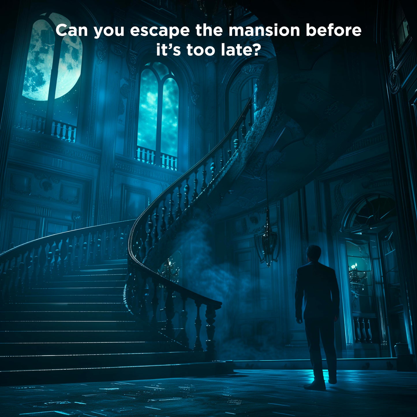 Thames & Kosmos EXIT: The Sinister Mansion Game - Multi-colored, Paper, Model 692698, Engaging Escape Room Experience