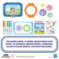 Spirograph Jr Bluey Toys - Toddler Arts And Crafts, Drawing Art Kit, Toddler Activities, Bluey Stickers, Drawing Pad, Jumbo Gear