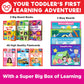 Doctor Jupiter My Big Box Of Learning | Toys For Toddlers Ages 1-2-3 | Toddler Learning & Educational Activities For 1+ Year Old