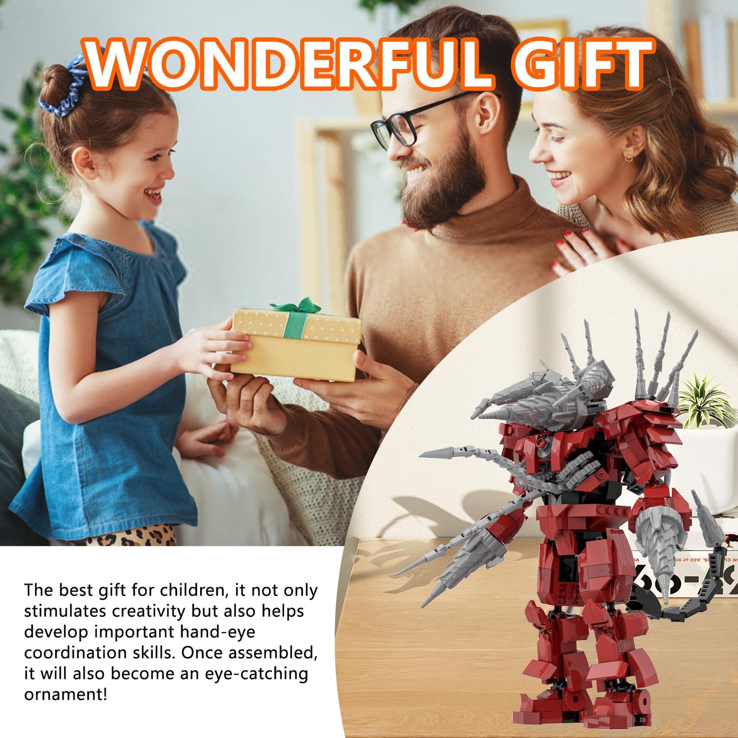 Huncdfe Toilet Blocks Toys TV Building Blocks Toys,Construction Playset Blocks Action Figure Building Blocks for Adults Kids 537